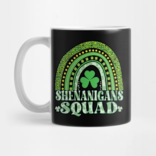 Shenanigans Squad - Retro Rainbow St Patricks Day Mug